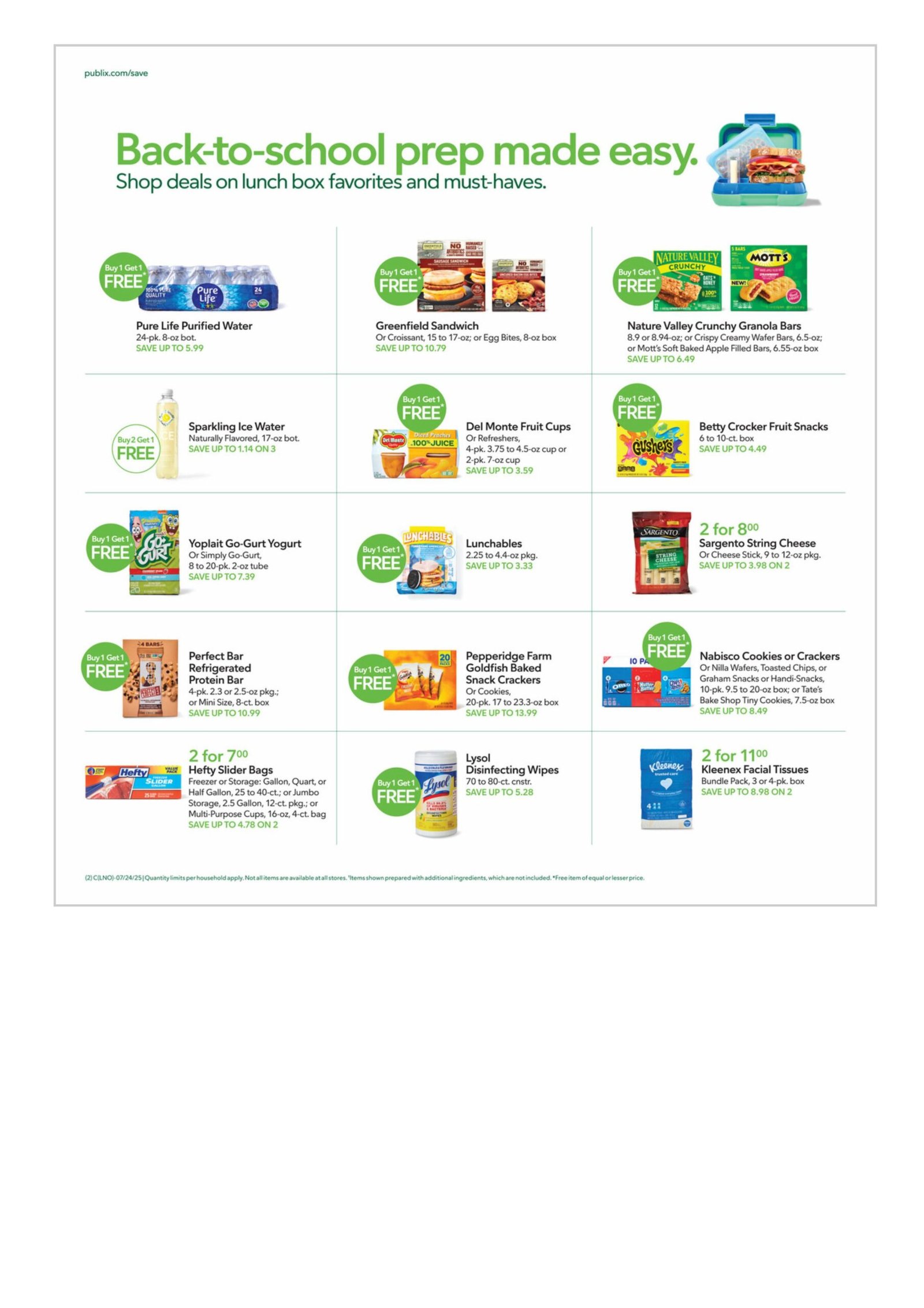 Publix weekly ad 7/23/2025 - 7/29/2025 page 4