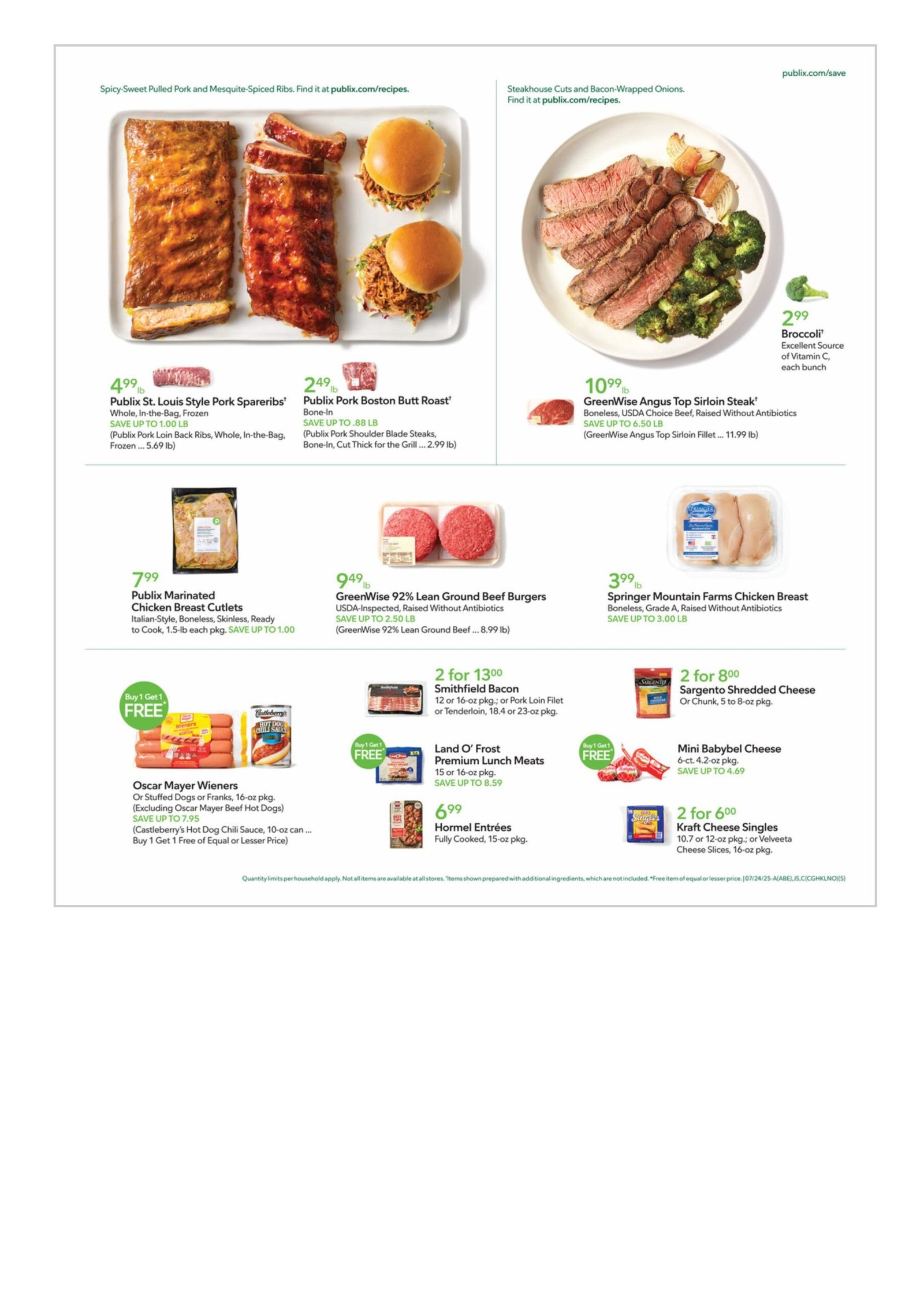 Publix weekly ad 7/23/2025 - 7/29/2025 page 7