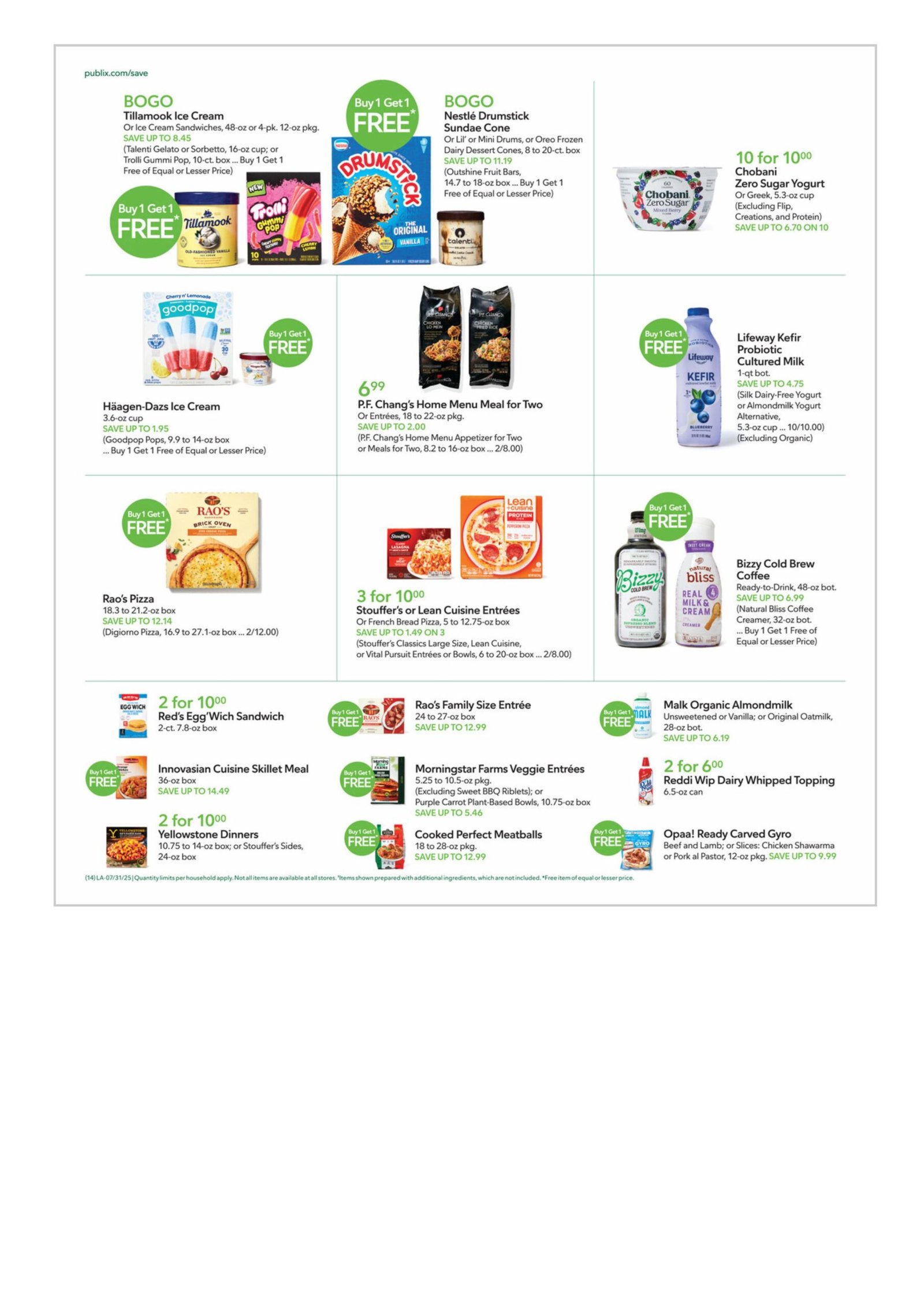 Publix weekly ad July 31 -August 6, 2025