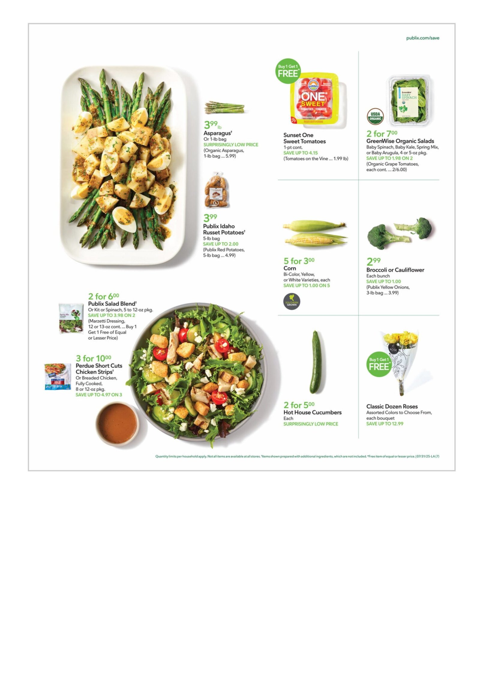Publix weekly ad July 31 -August 6, 2025