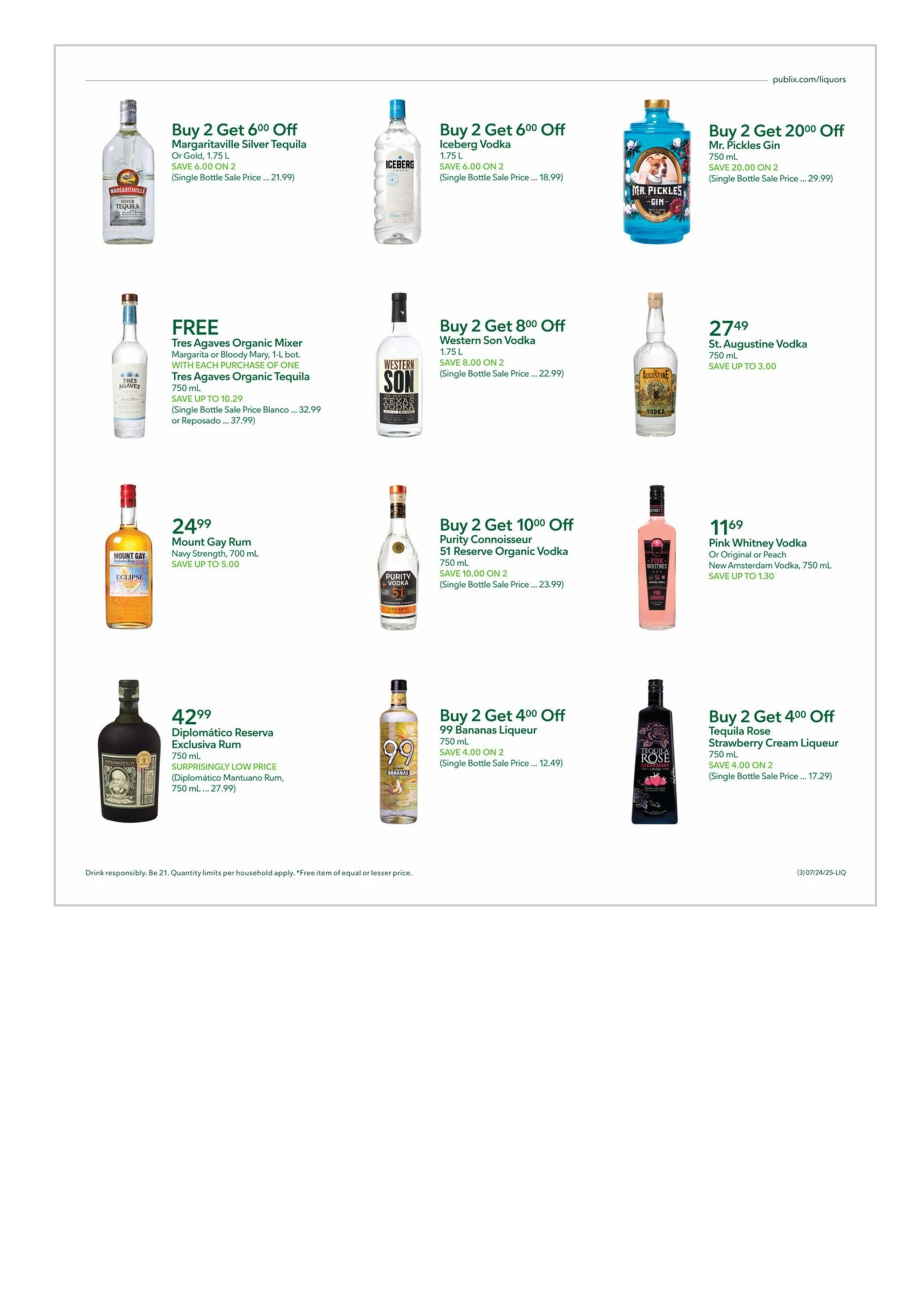 Publix weekly ad liquor page 2